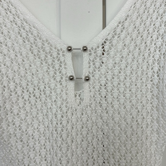 Commense Crochet Open Knit Maxi Beach Dress Coverup - Picture 6 of 9